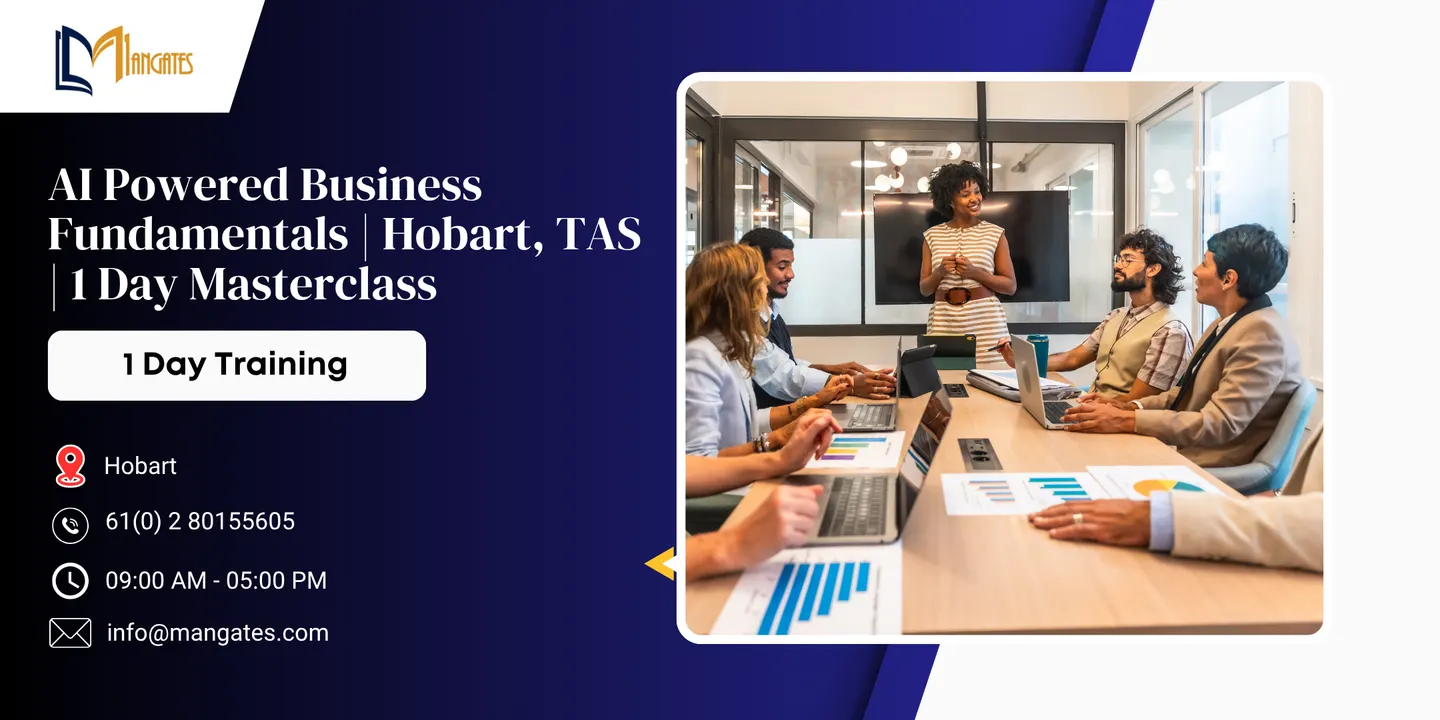 AI Powered Business Fundamentals | Hobart, TAS | 1 Day Masterclass