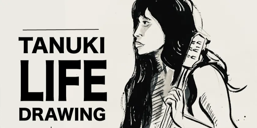 TANUKI LIFE DRAWING