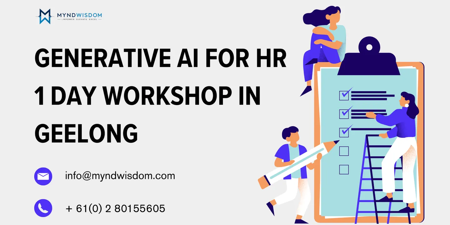 Generative AI for HR | 1 Day Workshop in Geelong
