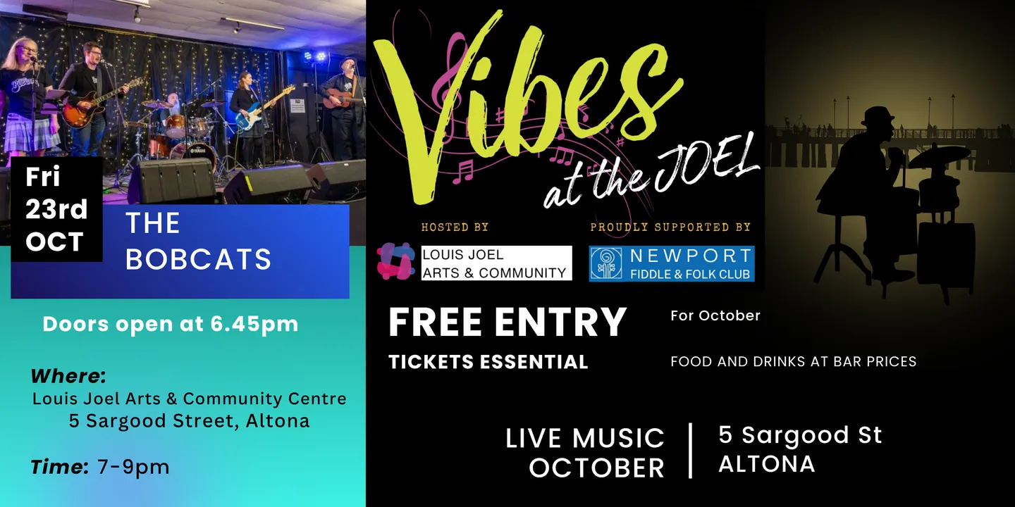 Vibes at the Joel - Friday evening Oct 23