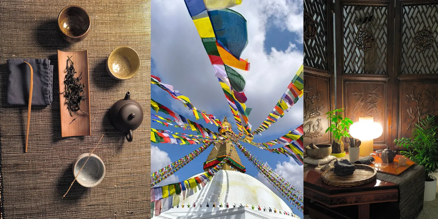 Community Tea House: Guided Meditation & Gong Fu Tea Rituals for Nepal