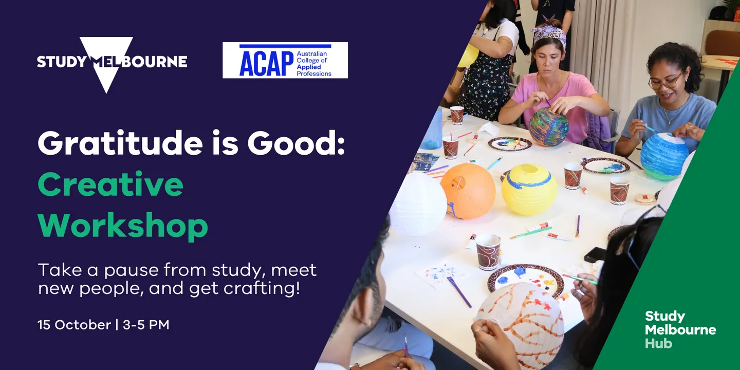 Gratitude is Good: Creative Workshop