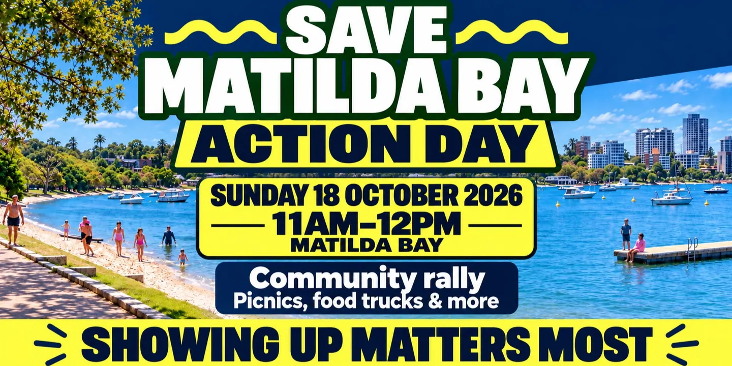 Matilda Bay Community Rally