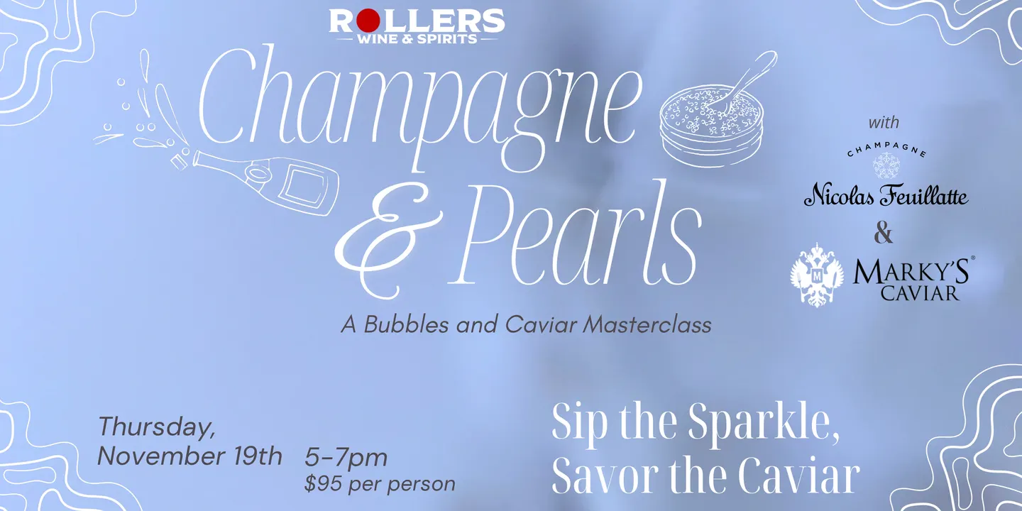 Champagne & Pearls: A Bubbles and Caviar Masterclass