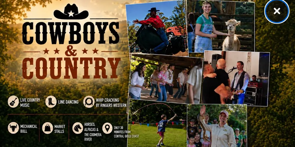 Cowboys & Country day at Historic Rivermill