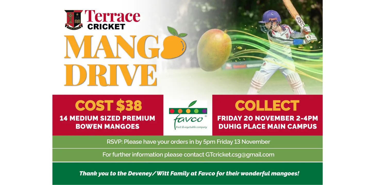 2026 Terrace Cricket Mango Drive
