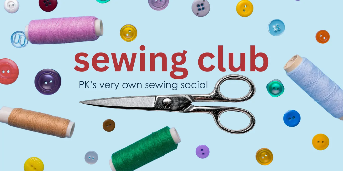 Sewing Club | Term 3 fortnightly space to working on your projects with other sewists