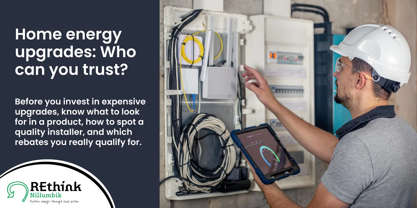 Home energy upgrades: Who can you trust?