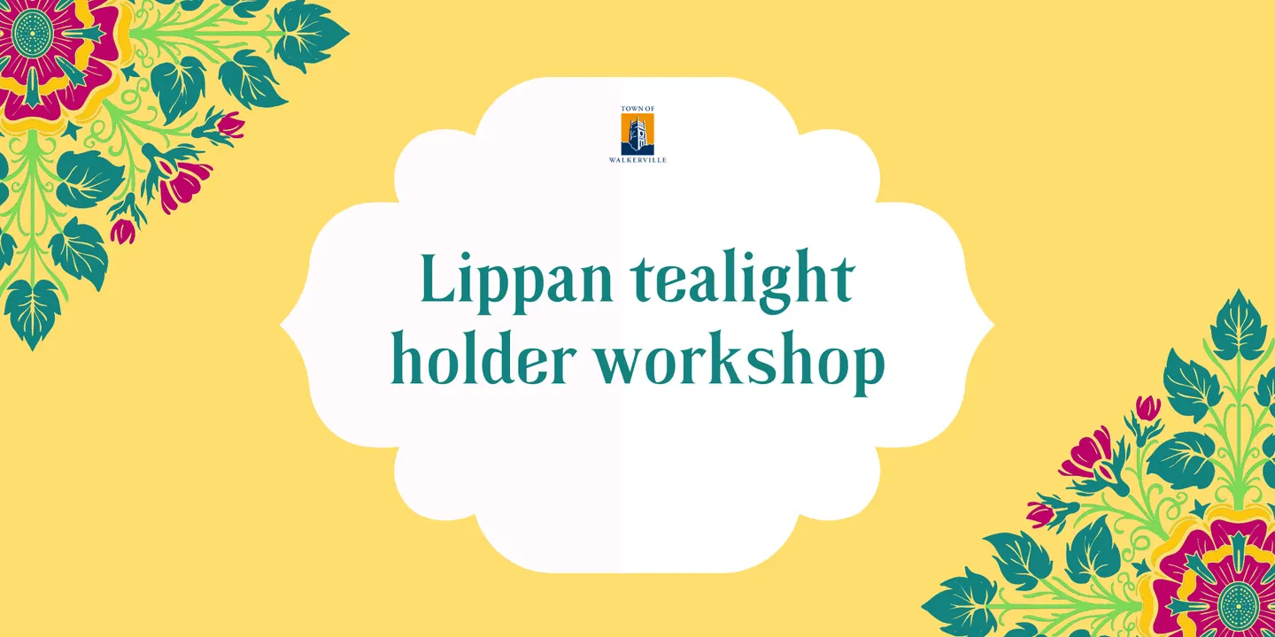 Lippan tealight holder workshop