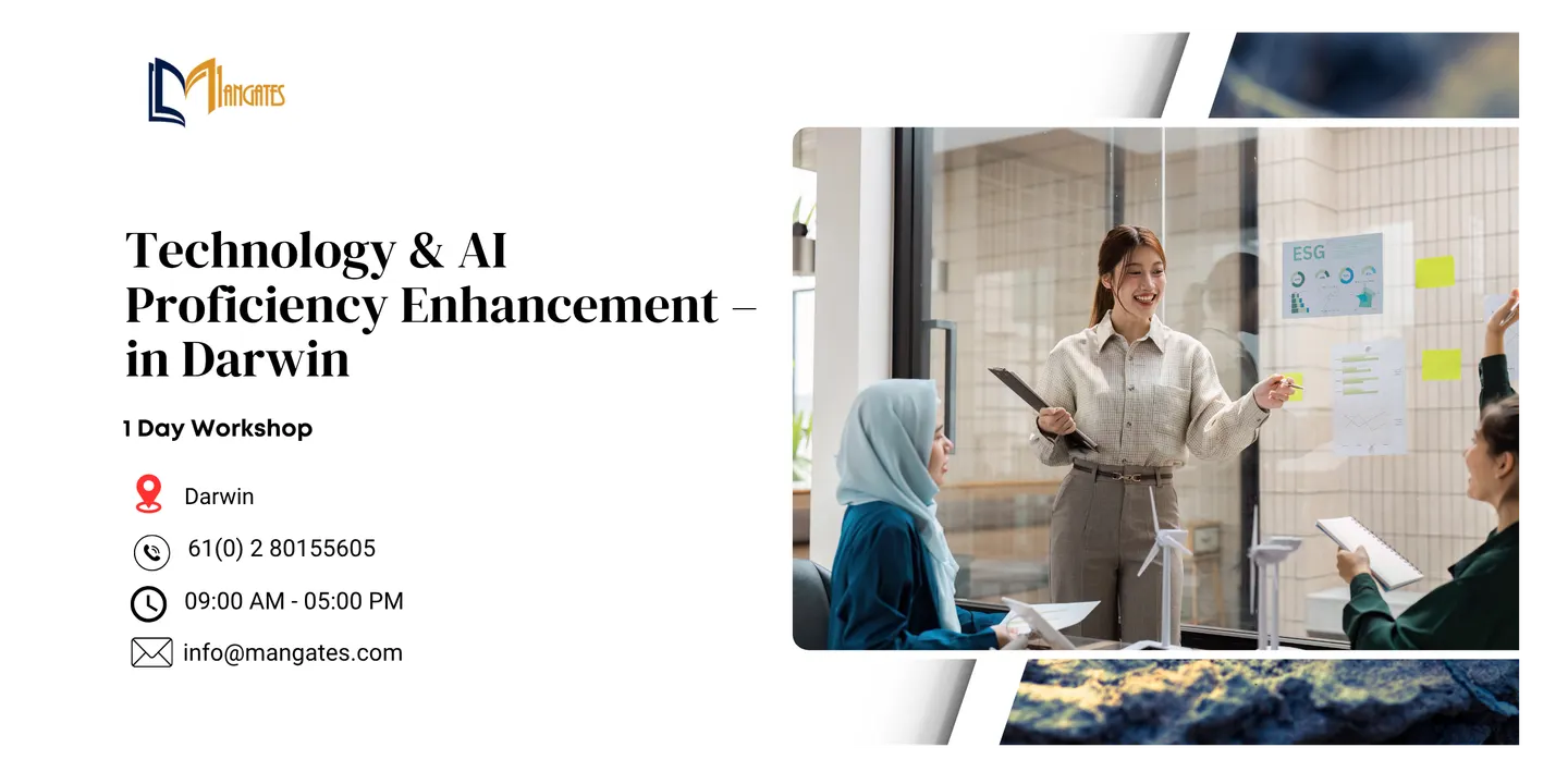 Technology & AI Proficiency Enhancement – 1 Day Workshop in Darwin
