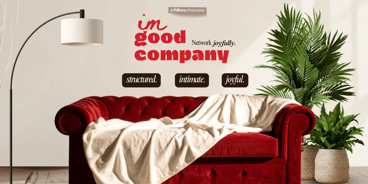 In Good Company | Networking Joyfully