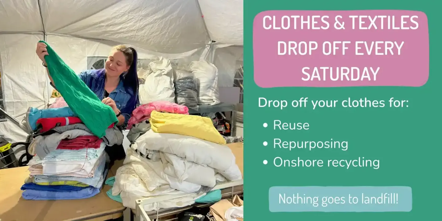 Saturday Clothes & Textiles Drop Off