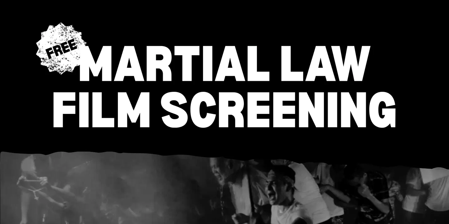 Philippine Martial Law Film Screening 2026