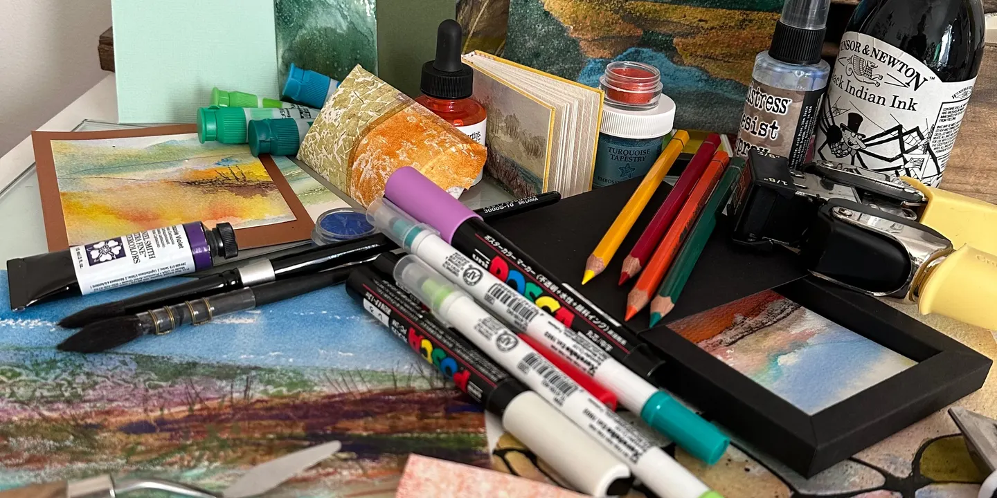 Term 4 2026: Modern Mixed Media with Mim Hercus