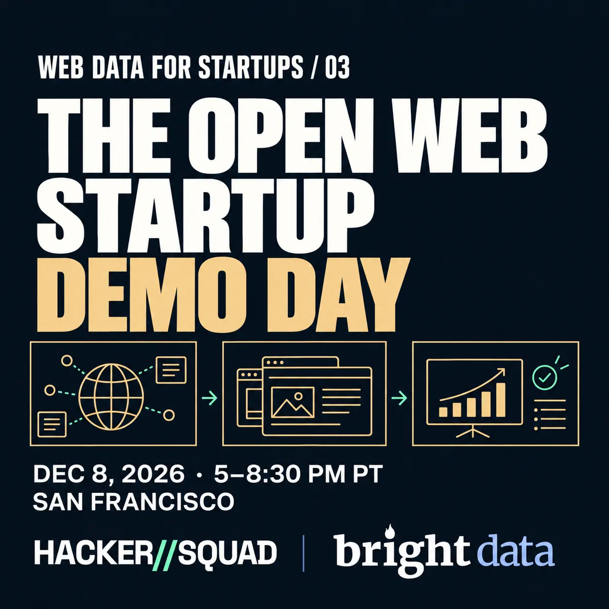 Web Data for Startups #03 — The Open Web Startup Demo Day