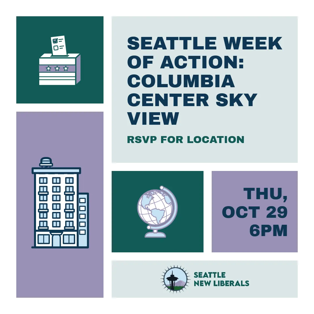 Seattle Week of Action: Columbia Center Sky View