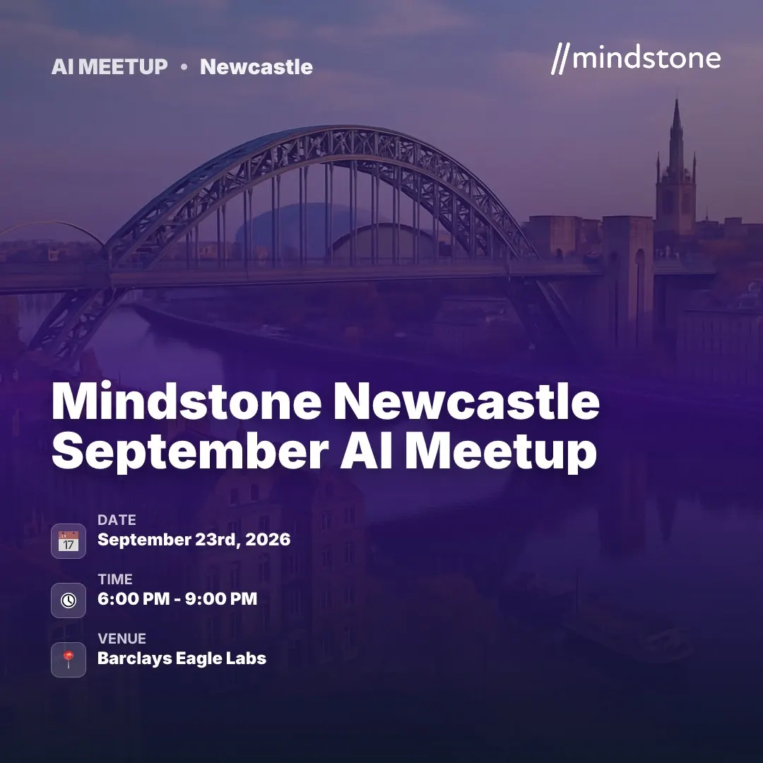Mindstone Newcastle September AI Meetup