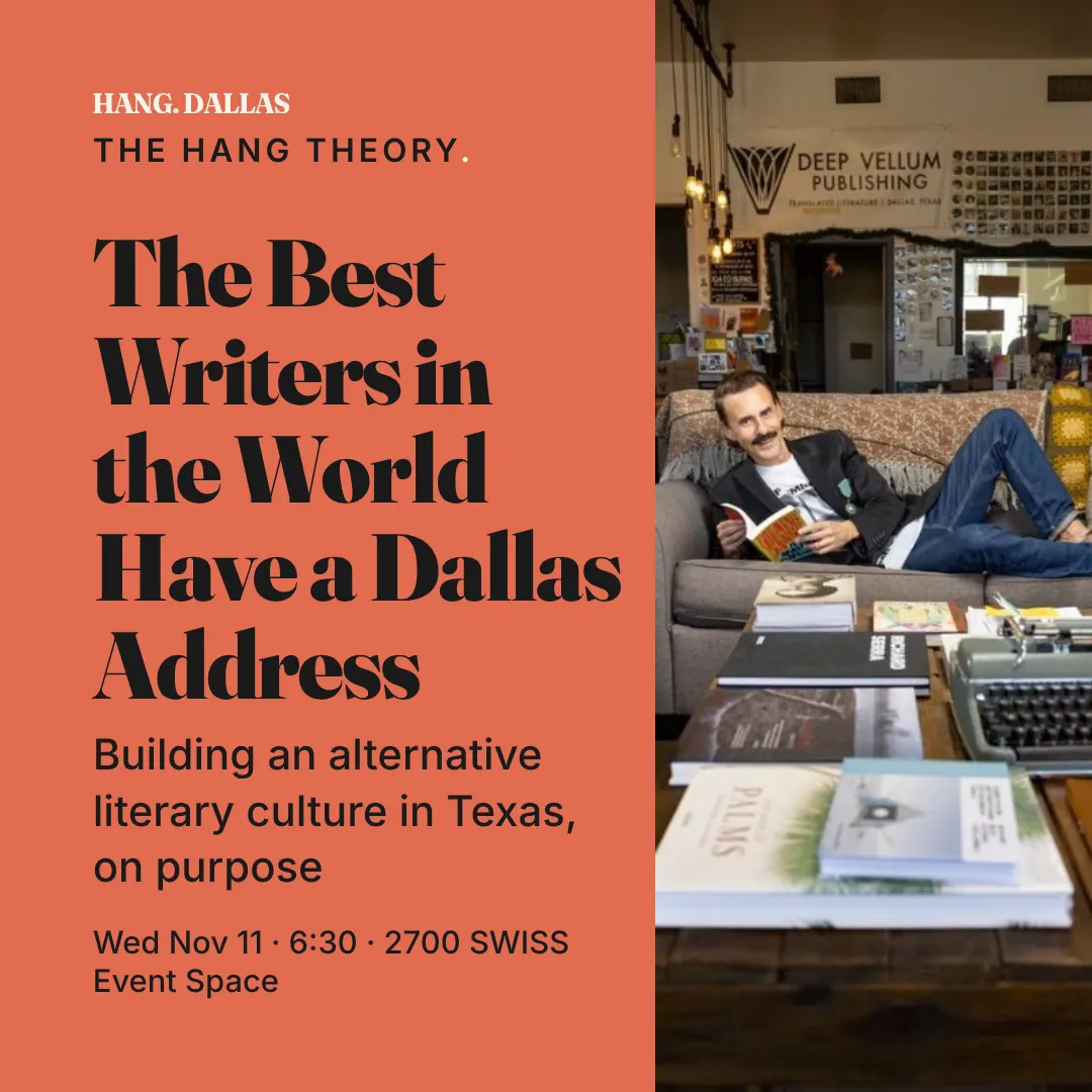 The Best Writers in the World Have a Dallas Address