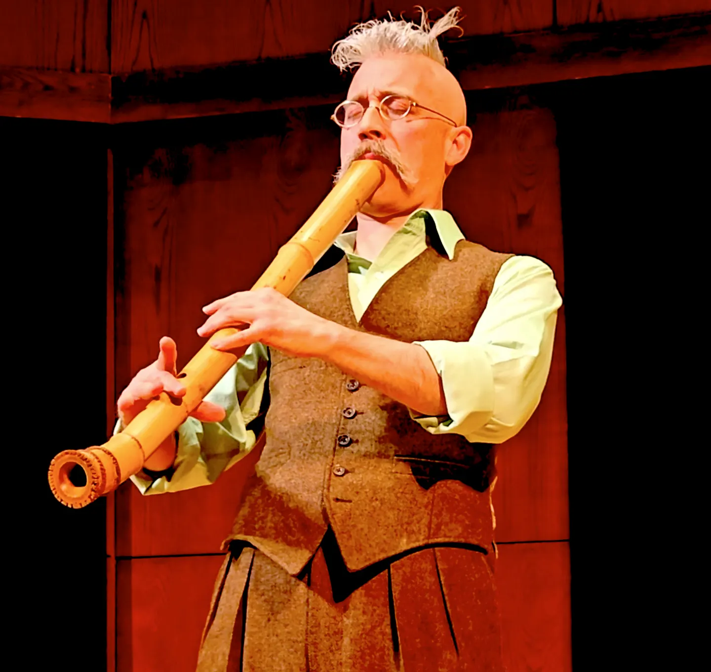 Hermit Jazz: Solo Bass Shakuhachi with Cornelius Boots