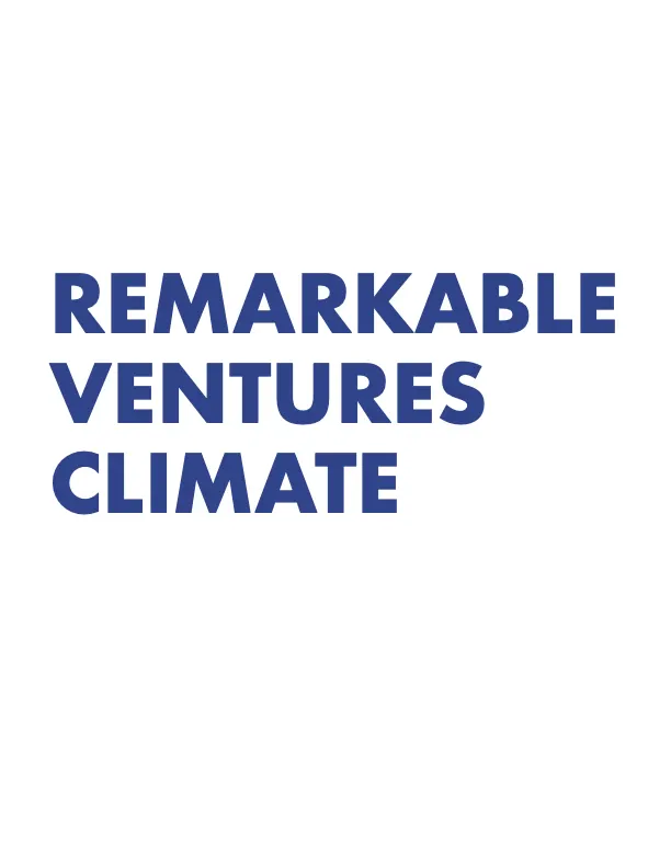 Physical AI and Energy Startup Pitch Event by Remarkable Ventures Climate Hosted by SVB