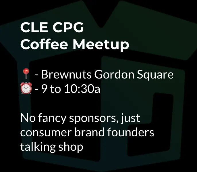 CPG x Tech Coffee Meetup #CLETechWeek26