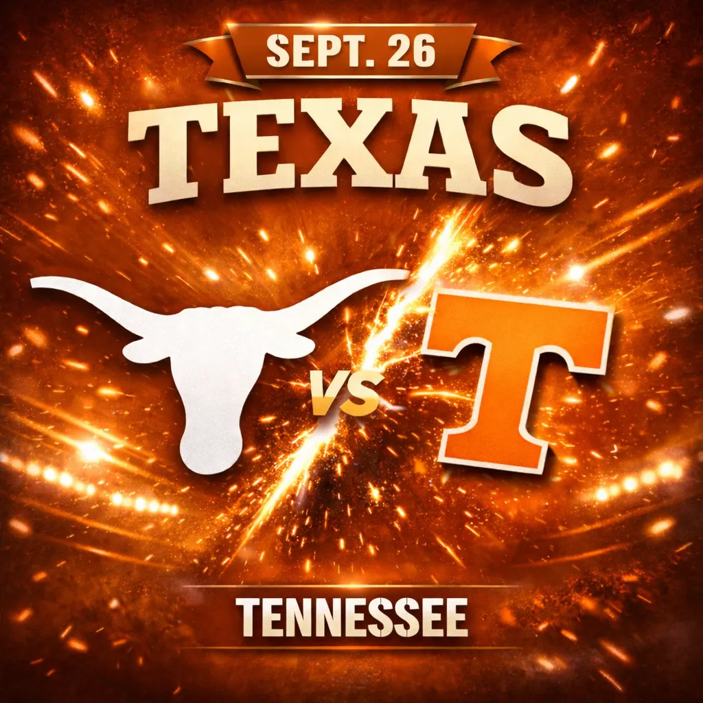 Texas Longhorns vs Tennessee Volunteers @ Neyland Stadium, Knoxville, Tenn.