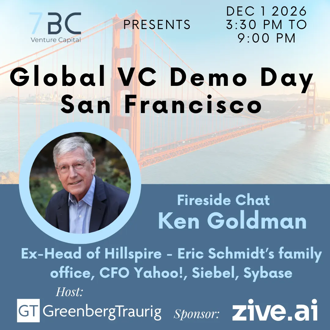 7BC Global VC Demo Day San Francisco