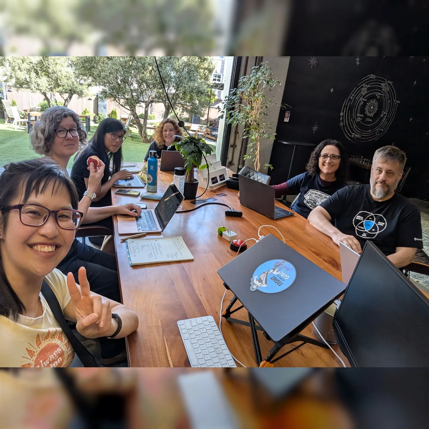 LWVSF member co-working
