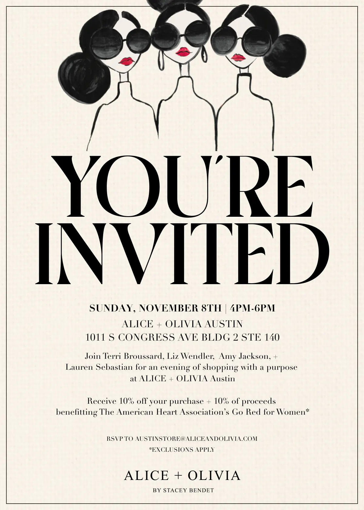 Sip + Shop With Heart