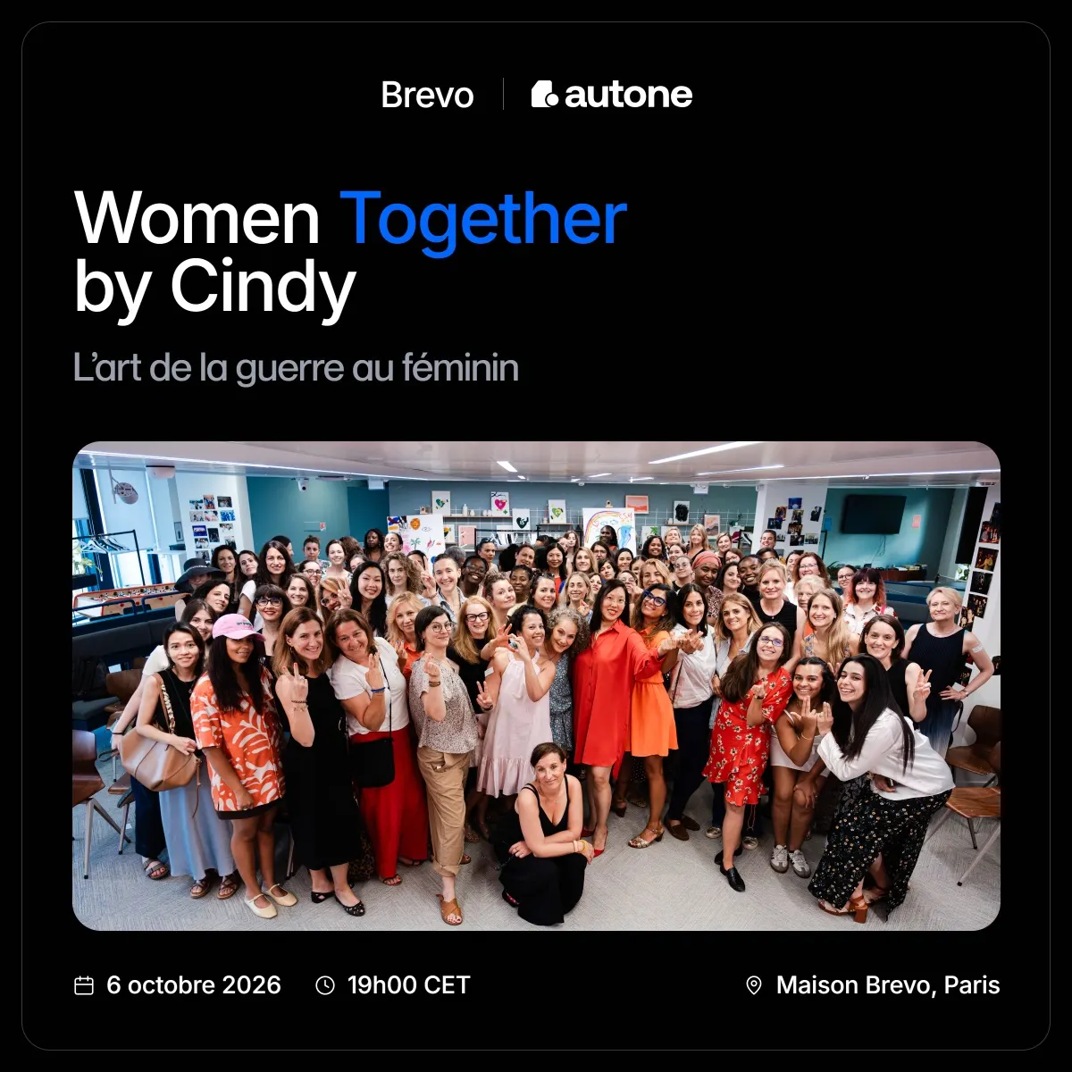 Women Together by Cindy - L'Art de la Guerre au Féminin- autone & Brevo