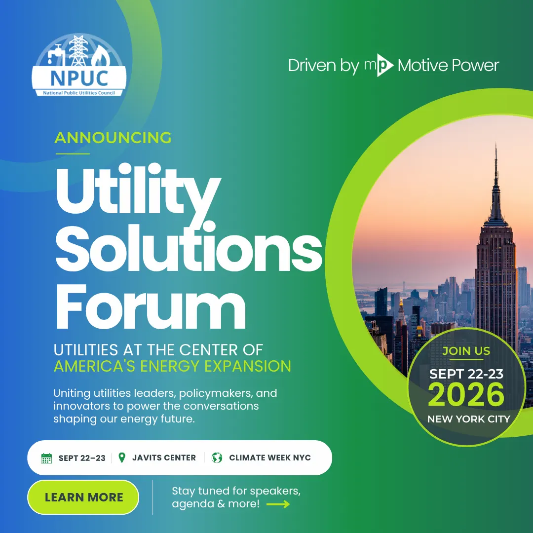 NPUC Utility Solutions Forum