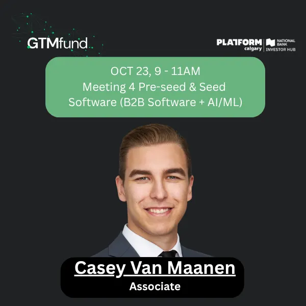 Platform Calgary x GTMfund: Investor Office Hours