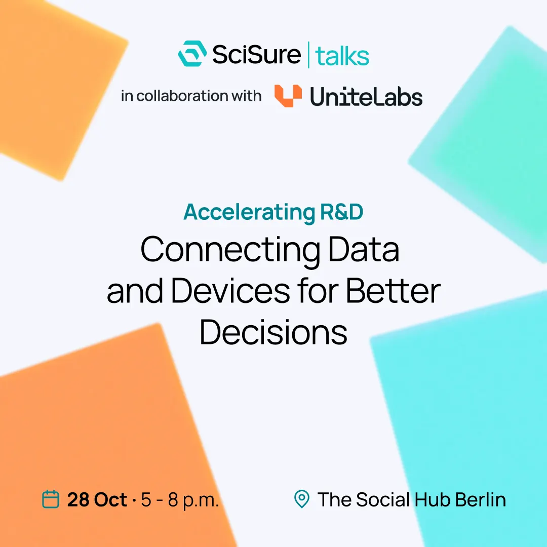 SciSure Talks | Accelerating R&D: Connecting Data and Devices for Better Decisions