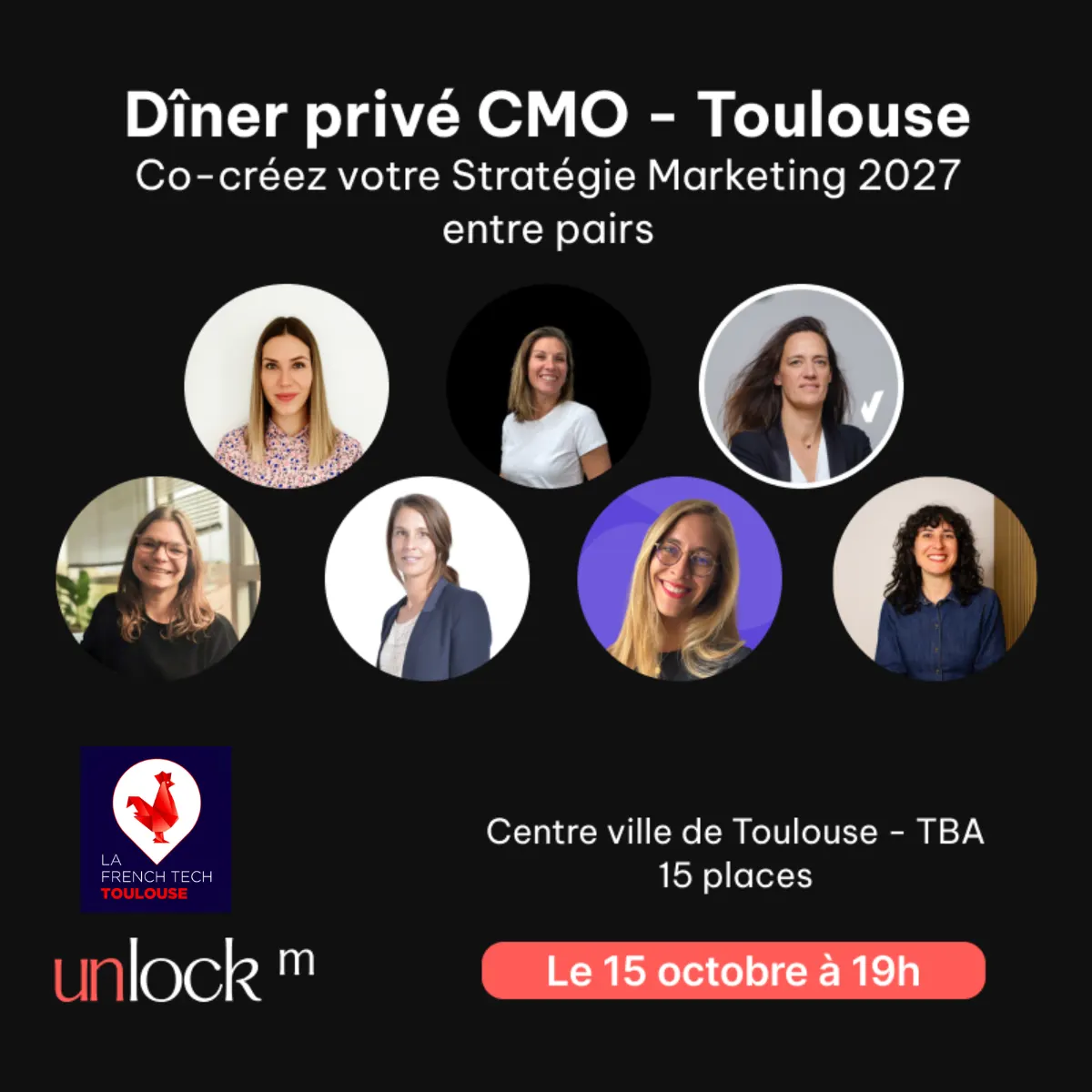 Dîner privé CMO : Co-créez votre stratégie marketing 2027 entre pairs