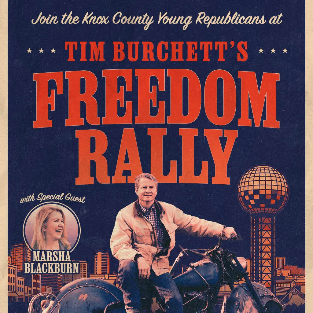 Join Knox County Young Republicans At Tim Burchett’s Freedom Rally