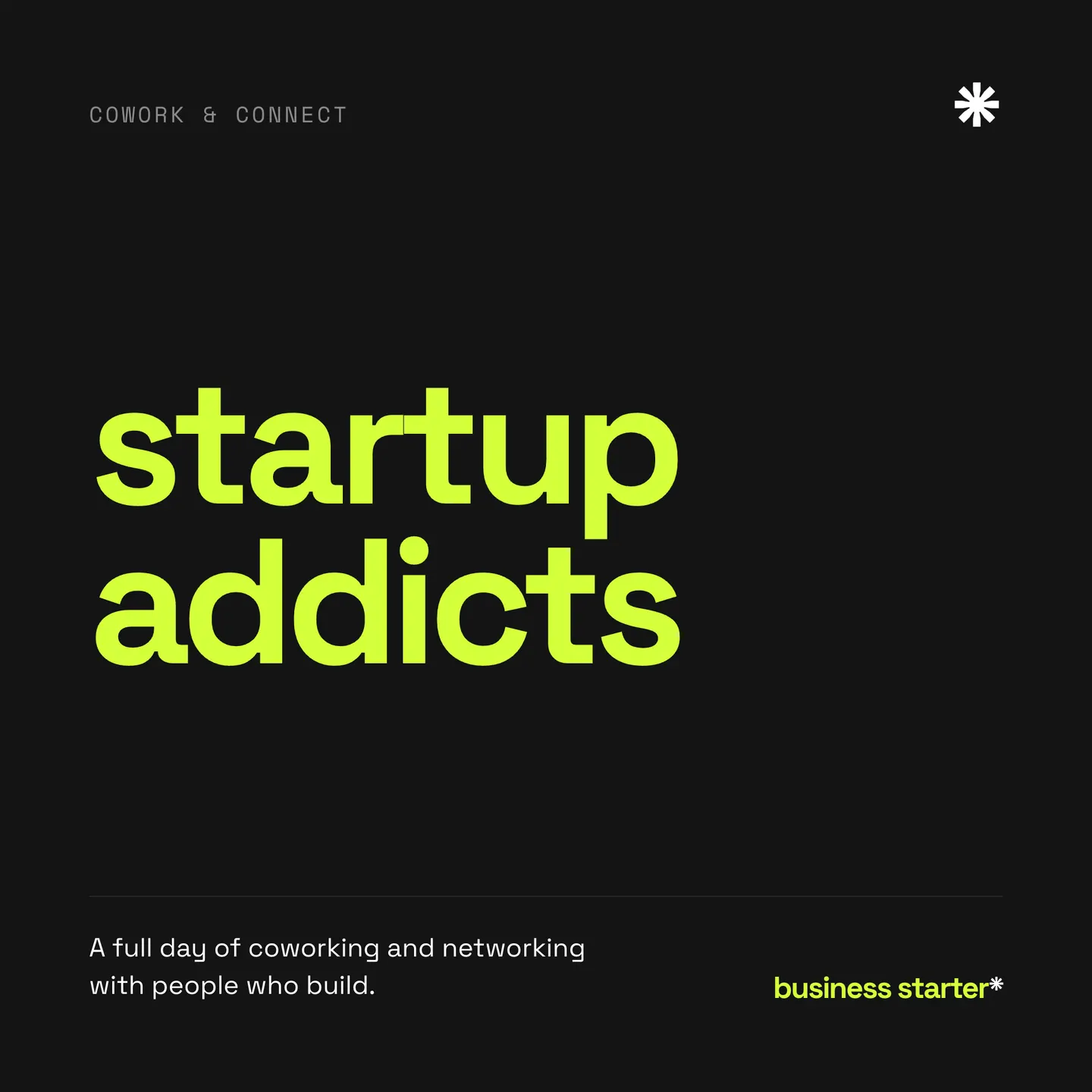 Startup Addicts: Cowork & Connect