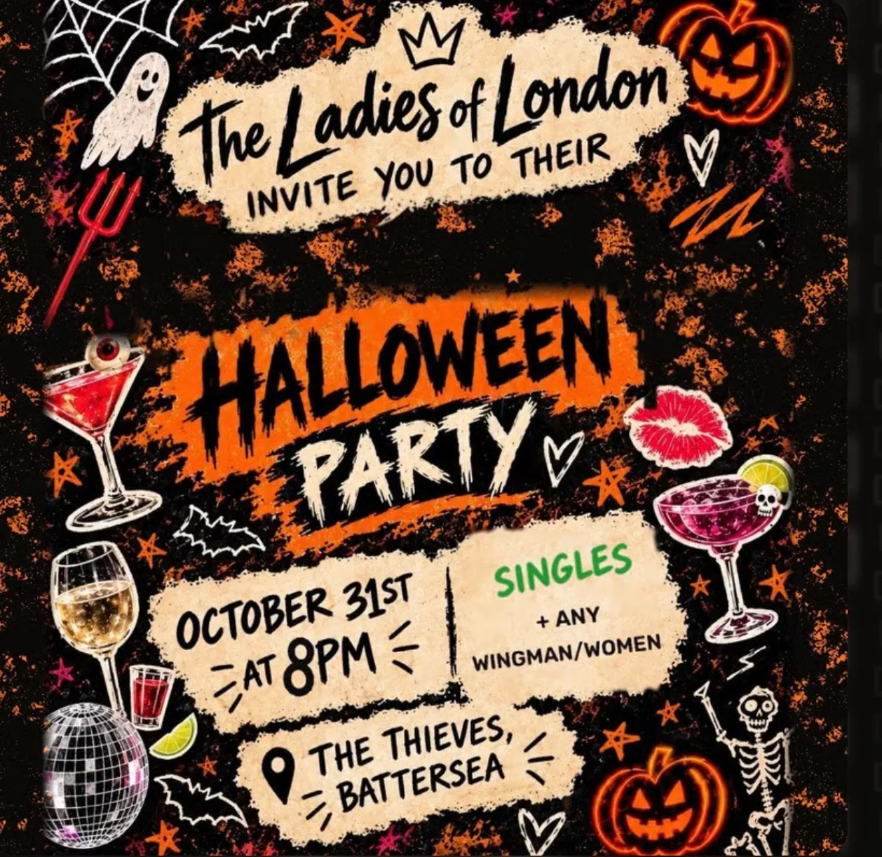 The Ladies of London - Halloween Party