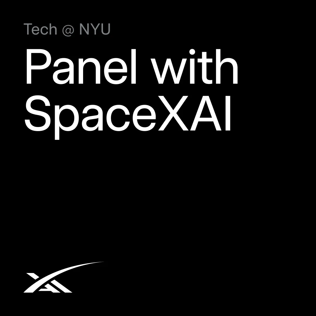 Tech@NYU - Panel with SpaceXAI