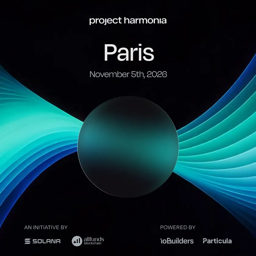 Project Harmonia Paris: Allfunds x Solana