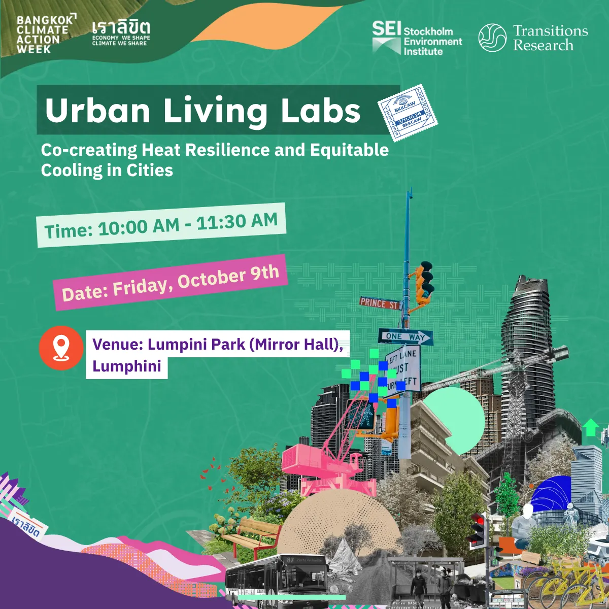 Urban Living Labs: Co-creating Heat Resilience and Equitable Cooling in Cities