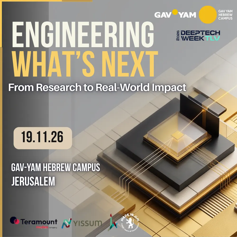 Jerusalem DeepTech: From Research to Impact