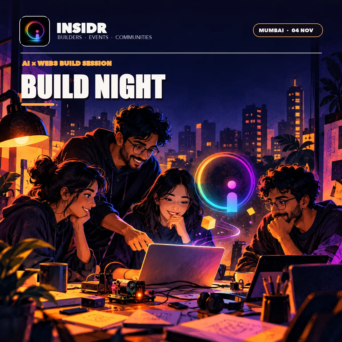 INSIDR Build Night: AI x Web3