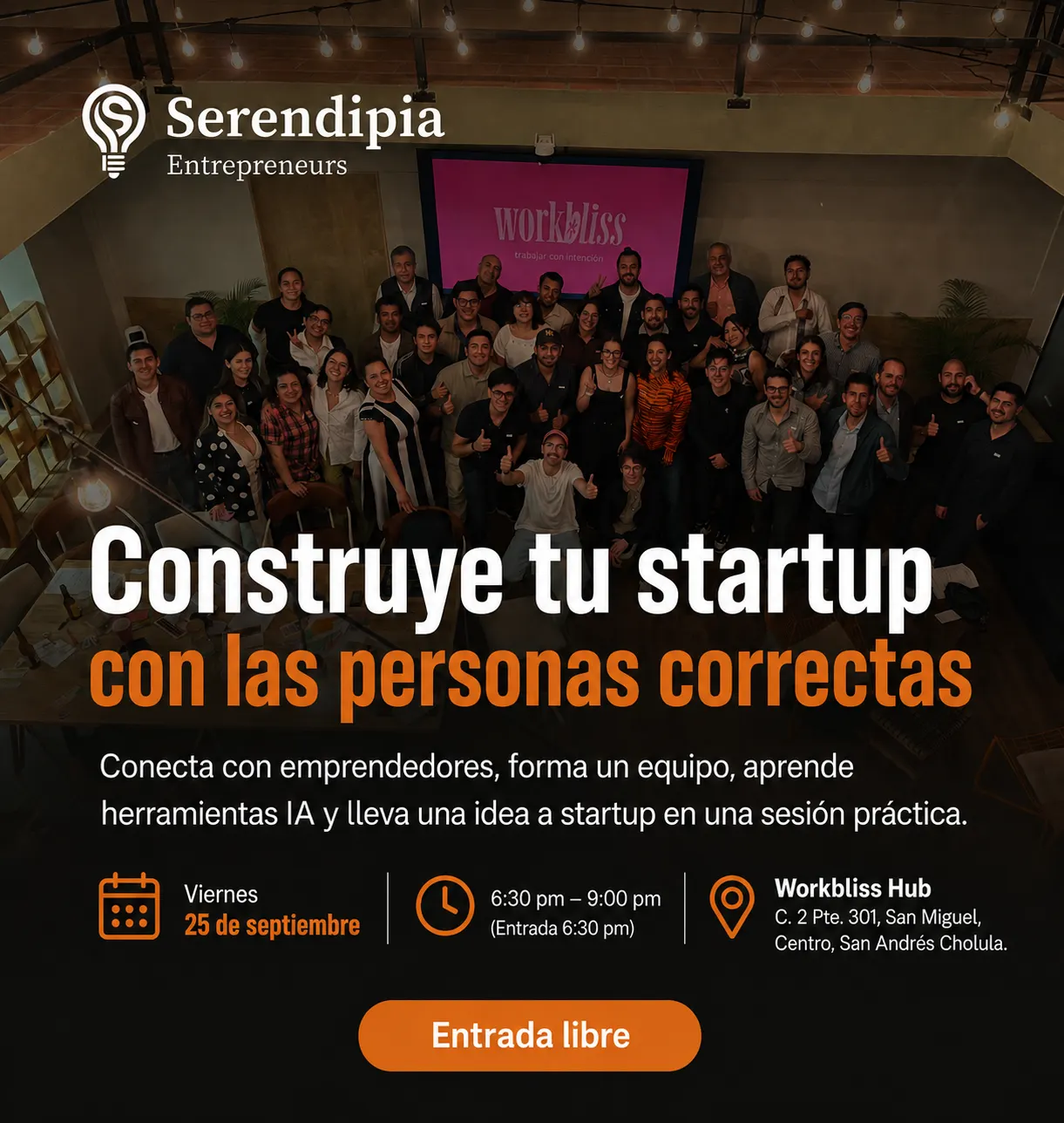 Construye tu startup con las personas correctas