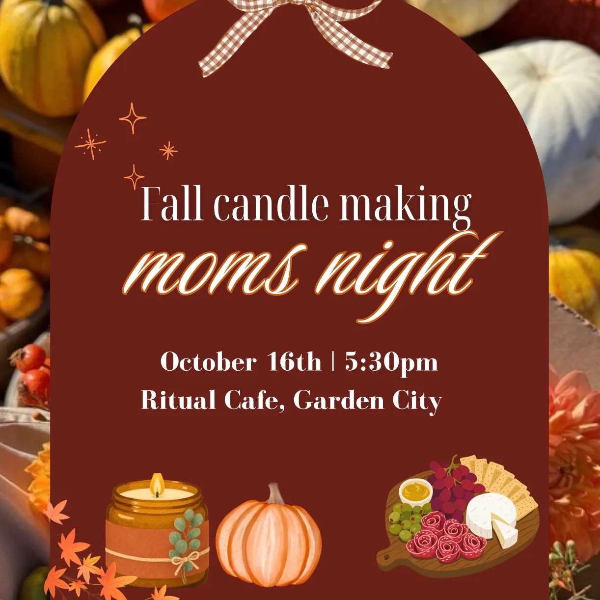 Fall Candle Making Moms Evening👯♀️🕯️🤎