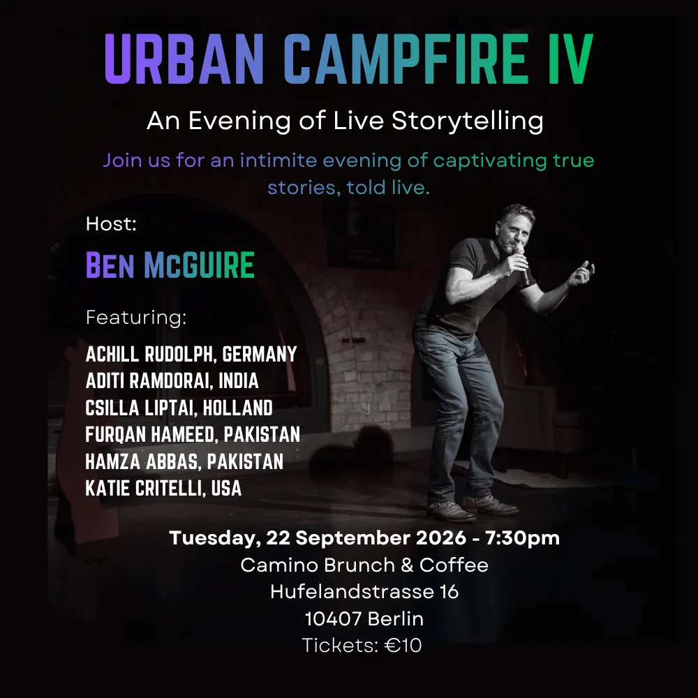 Live Storytelling at Urban Campfire IV