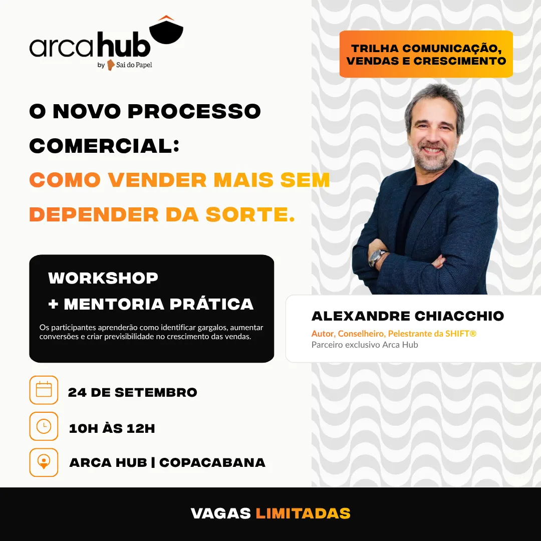 O Novo Processo Comercial: Como Vender Mais Sem Depender da Sorte