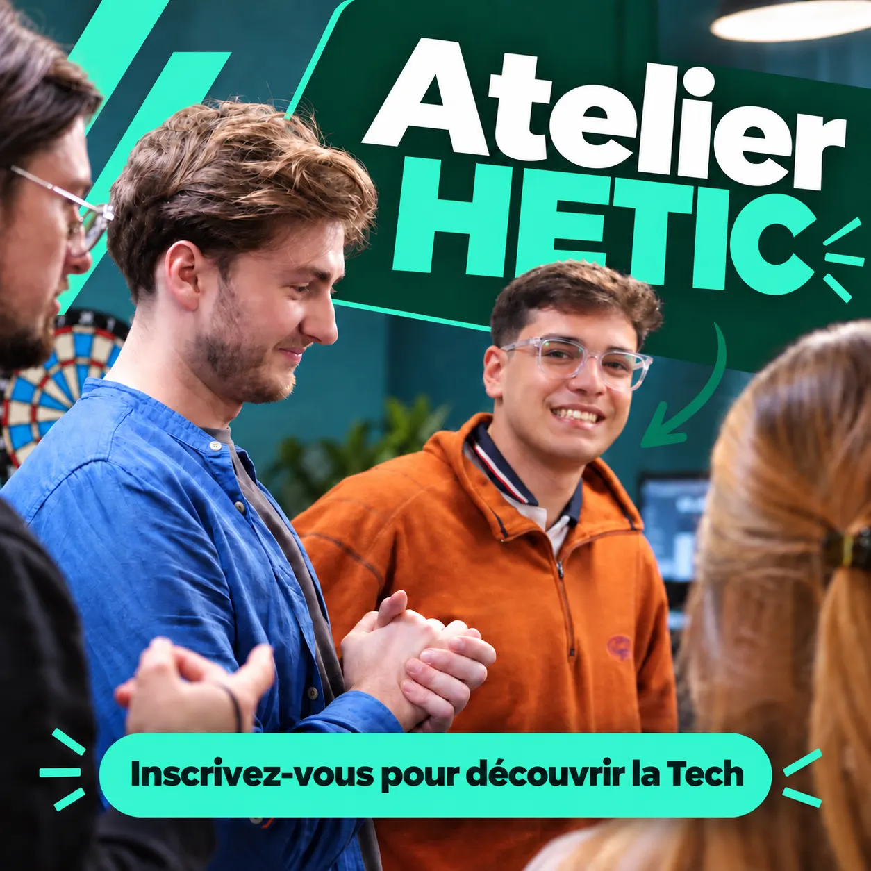 Hacktelier - HETIC - 3 jours pour passer de l’idée au projet