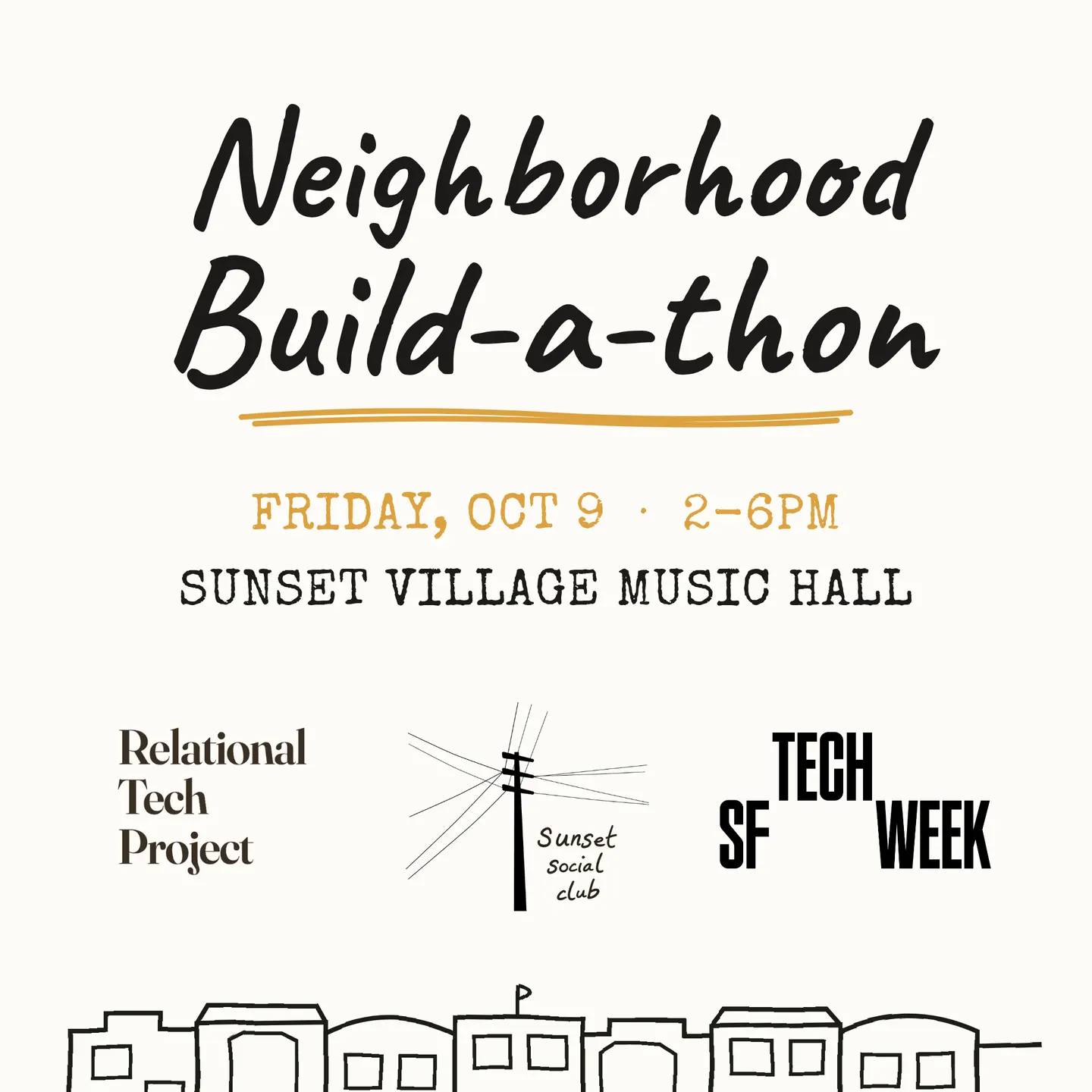 Sunset Neighborhood Build-a-thon