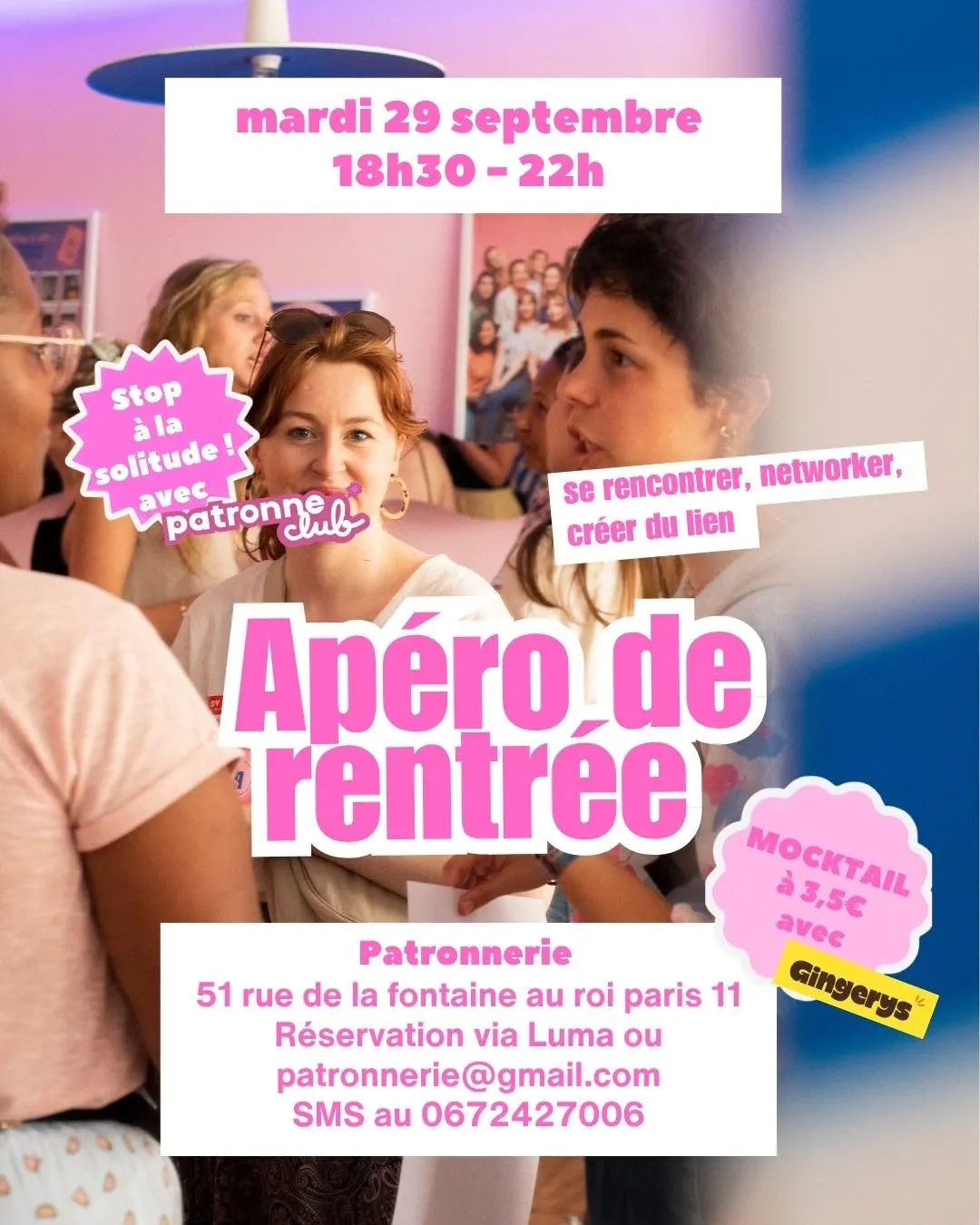 Apéro de rentrée des Patronnes
