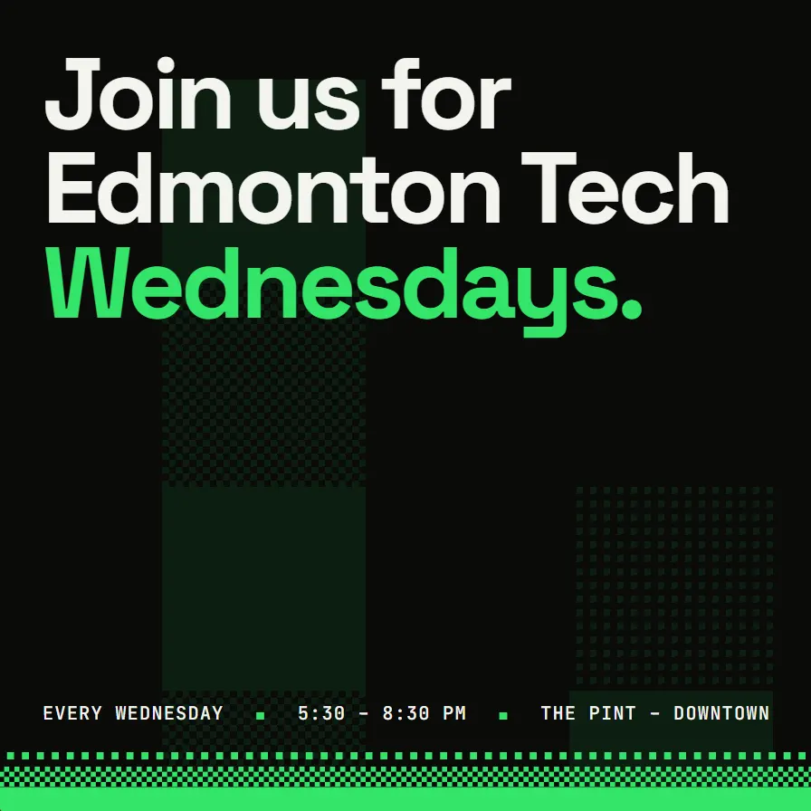 Edmonton Tech Wednesdays - casual, weekly meetup